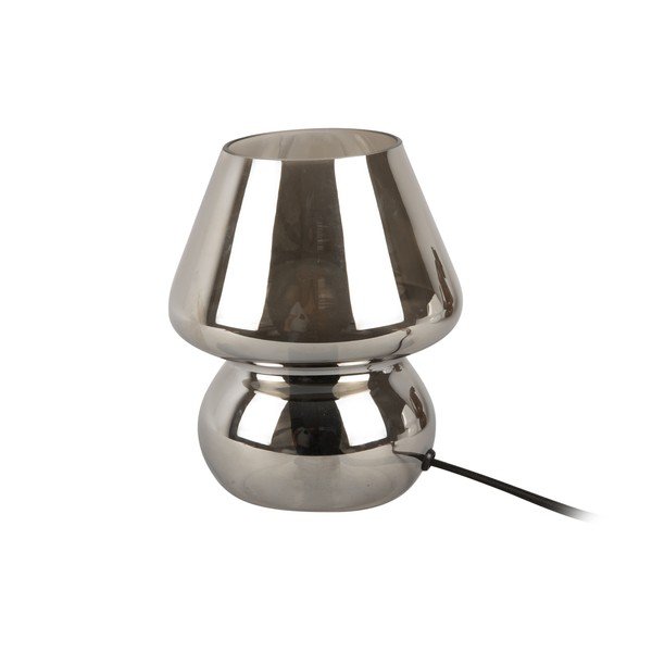 Klaasist laualamp hõbedast klaasist, kõrgus 18 cm - Leitmotiv-image-2