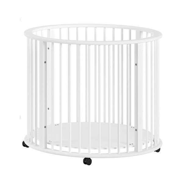 Valge pöögipuidust mänguaedik 90x90 cm Dino - Vipack