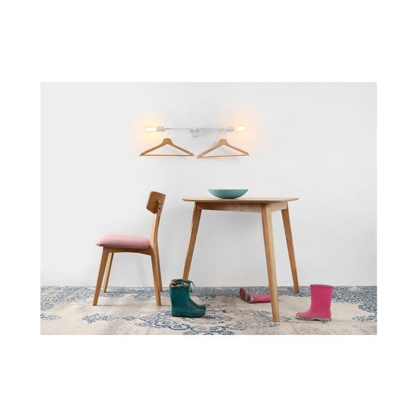 Bílá nástěnná lampa pro 2 žárovky Custom Form Twigo, šířka 60 cm-image-4