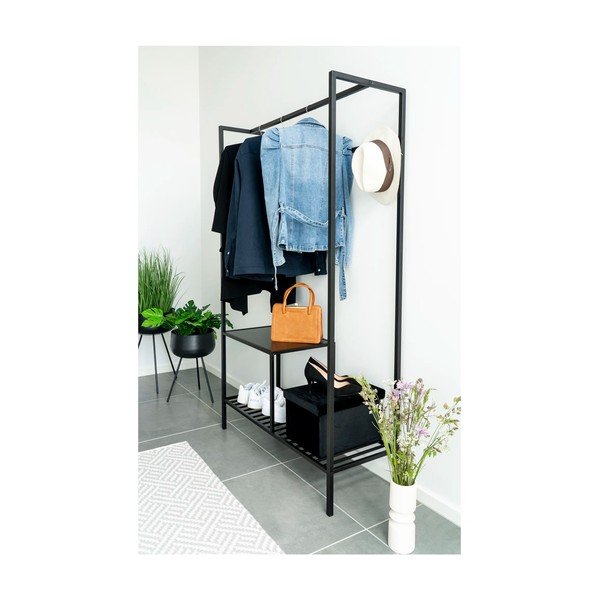 Must riidekapi mitmeotstarbeline riiul 2 riiuliga , 170 x 101 cm Vita - House Nordic-image-1
