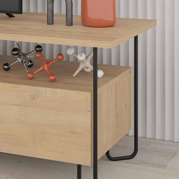 Tammedekooriga telerilaud 150x45 cm Dilly - Marckeric-image-4