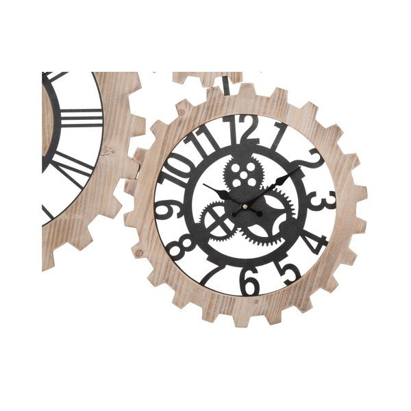 Trojité nástěnné hodiny Mauro Ferretti Gears-image-3