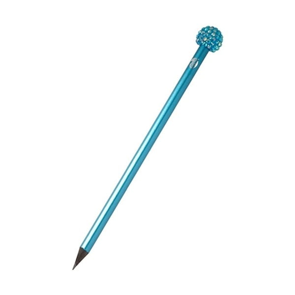 Modrá tužka se třpytivými kamínky TINC