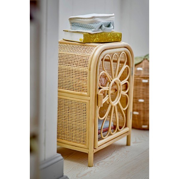 Rotangist laste kapp 35x47x24 cm Anuke - Bloomingville Mini-image-1