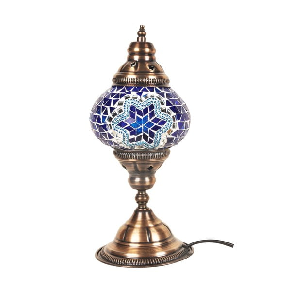 Skleněná ručně vyrobená lampa Fudžarja Moon, ⌀ 13 cm