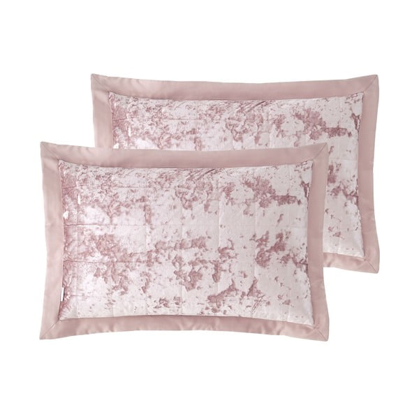 Padjakatted 2tk komplektis 50x75 cm Crushed Velvet - Catherine Lansfield