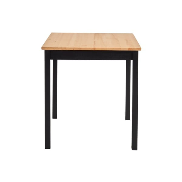 Mustast männipuidust söögilaud , 70 x 70 cm Sydney - Bonami Essentials-image-2