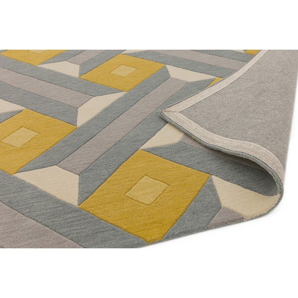 Hall ja kollane vaip Motiiv, 120 x 170 cm Reef - Asiatic Carpets-image-1