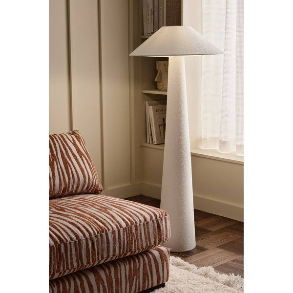 Valge kangast põrandalamp (kõrgus 123 cm) Mila - Ellos Home-image-1