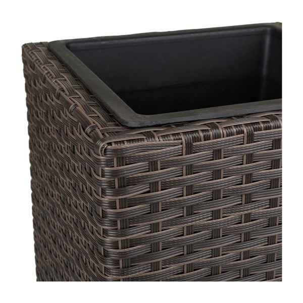 Květináč z umělého ratanu Matilda, 28 x 28 cm-image-2