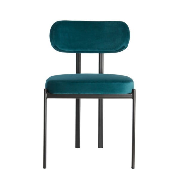 Sinised sametist söögitoolid, 2 tk komplektis Sonja - Light & Living-image-3