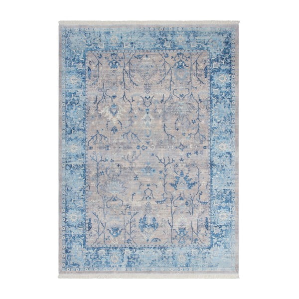 Modro-šedý koberec Kayoom Freely, 120 x 170 cm