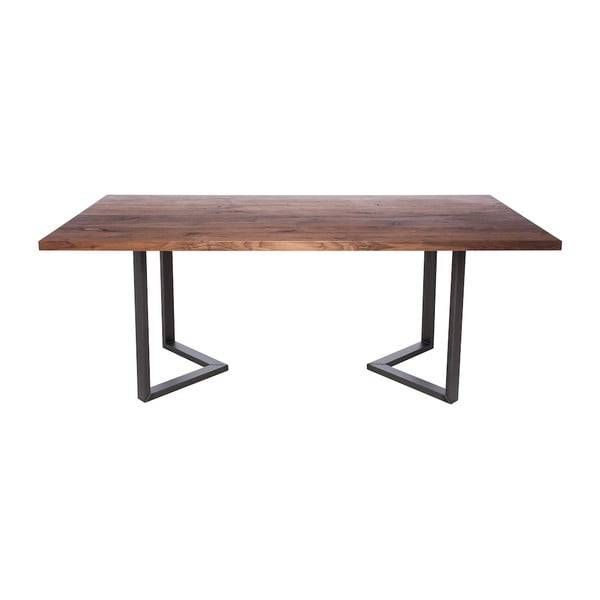 Jídelní stůl ze dřeva černého ořechu Fornestas Fargo Cepheus, délka 180 cm-image-1