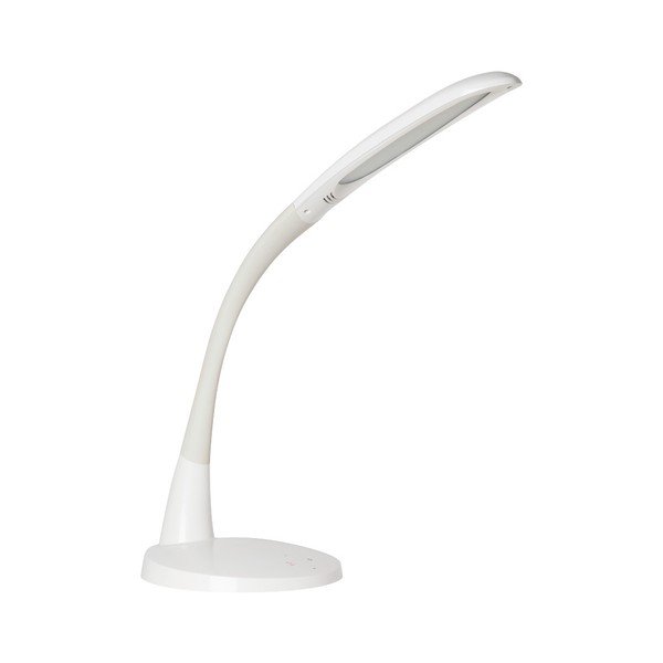 Bílá stolní lampa s LED světlem SULION Sagan