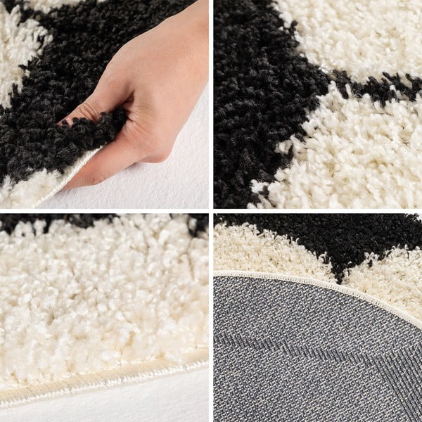 Must-kreem laste vaip ø 100 cm Fun - Ayyildiz Carpets-image-3
