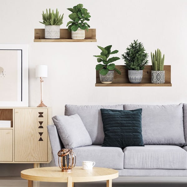 Seinakleebis 60x35 cm 3D effect Green Plants - Ambiance-image-2