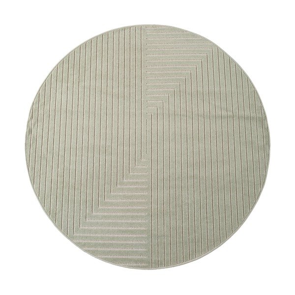 Roheline ümmargune sise- ja õuevaip ø 160 cm Nova 1202 - Ayyildiz Carpets