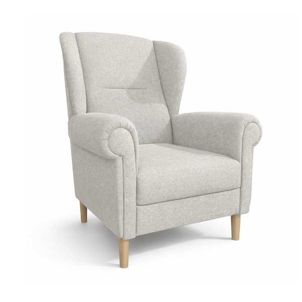 Beež tugitool tiivakujuliste äärtega Swan – Ropez