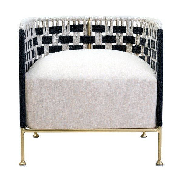 Mustvalge tugitool Satna - Premier Housewares-image-2