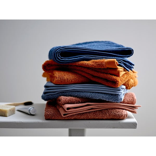 Oranž puuvillane froteerätik Clay, 100 x 50 cm Comfort Organic - Södahl-image-2