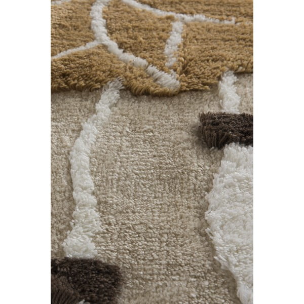 Helepruunid vannitoamatid 3 tk komplektis 100x60 cm Ruya - Foutastic-image-4