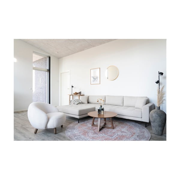 Sinine ja oranž ümmargune vaip ø 200 cm Havana - House Nordic-image-1