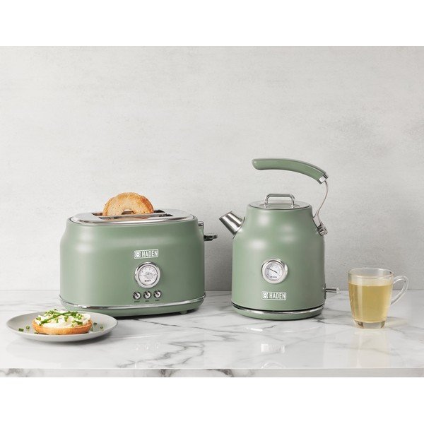 Roheline roostevabast terasest veekeetja 1,7 l Dorset - Haden-image-3