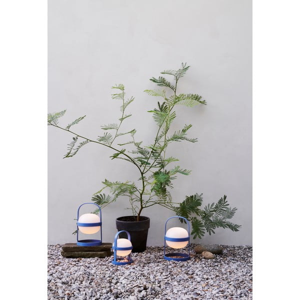 Kaasaskantav LED päikesepaneel/USB välisvalgusti ø 12 cm Soft Spot - Rosendahl-image-1