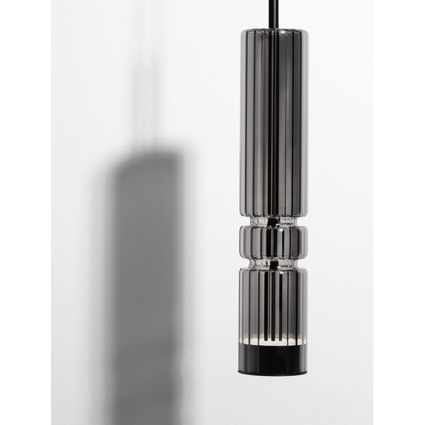 Hallist klaasist LED-rippvalgusti ø 8 cm Bento - Nova Luce-image-4