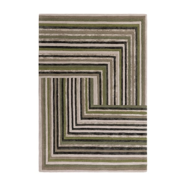 Roheline villane vaip 120x170 cm Network Forest - Asiatic Carpets