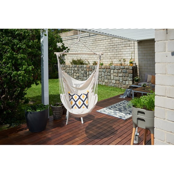 Kreem polsterdatud rippuv aiatool Tobago - Garden Pleasure-image-4