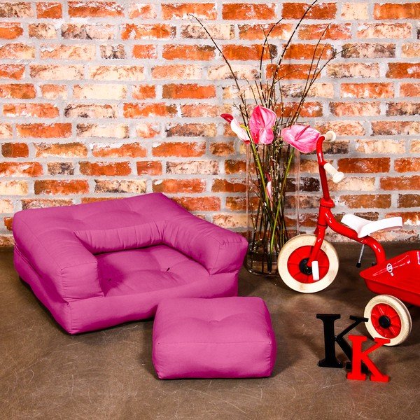 Dětské křesílko Karup Baby Cube Pink-image-1