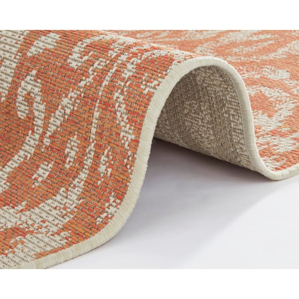 Oranžikas ja beež õuevaip , 70 x 140 cm Hatta - NORTHRUGS-image-3
