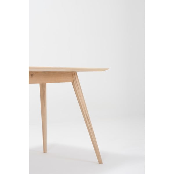 Tammepuidust söögilaud 80x80 cm Stafa - Gazzda-image-2