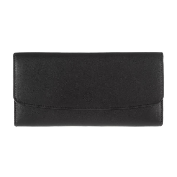 Dámská kožená peněženka Imogen Black Leather Purse