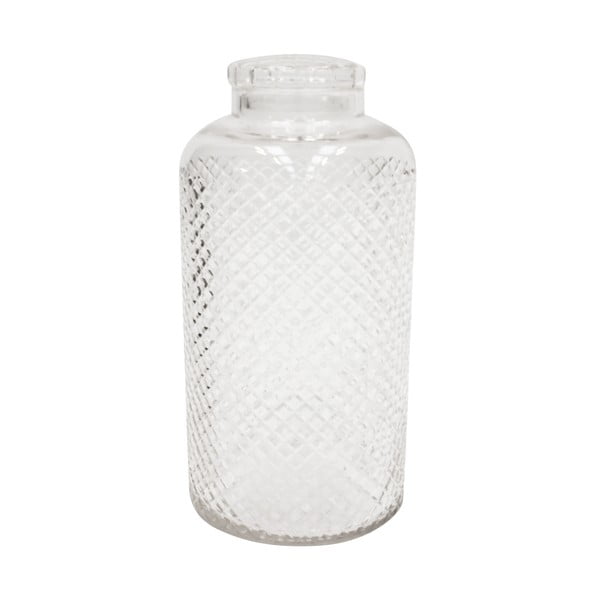 Skleněná dóza Diamond, 41 cm