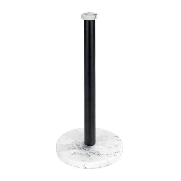 Valge/must majapidamispaberi stend ø 15 cm Marble – Wenko-image-2