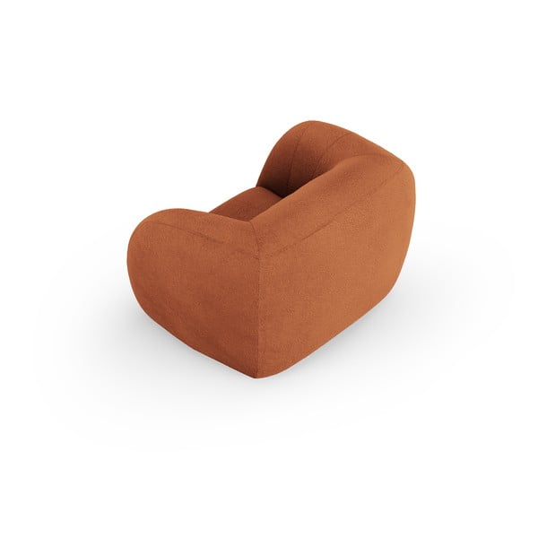 Oranž bukleekangast tugitool Essen - Cosmopolitan Design-image-3