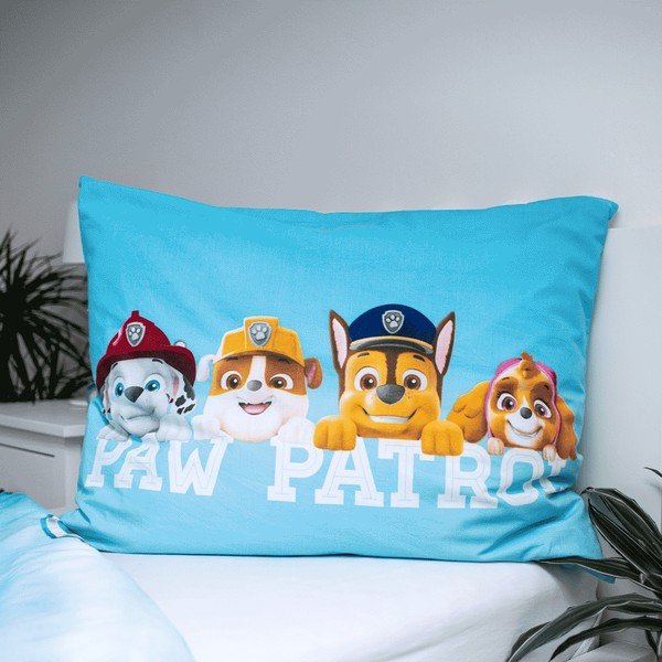 Puuvillane helendava efektiga laste voodipesu 140x200 cm Paw Patrol – Jerry Fabrics-image-3