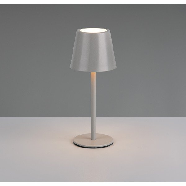 Hall LED laualamp metallvarjuga (kõrgus 21 cm) Diaz - Reality-image-1