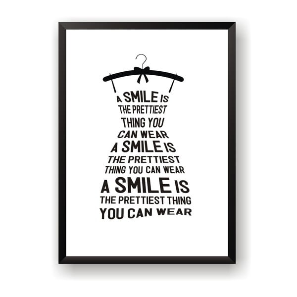 Plakát Nord & Co A Smile Is, 30 x 40 cm