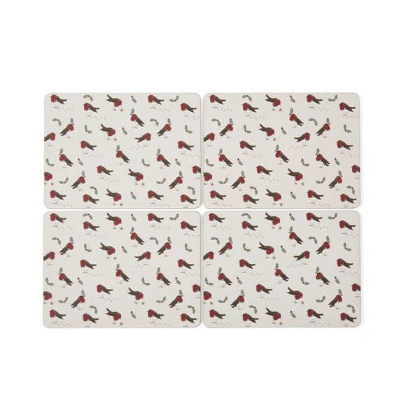 Korgist laualinad 4 tk komplektis 21,5x29 cm Robin's Retreat - Cooksmart ®
