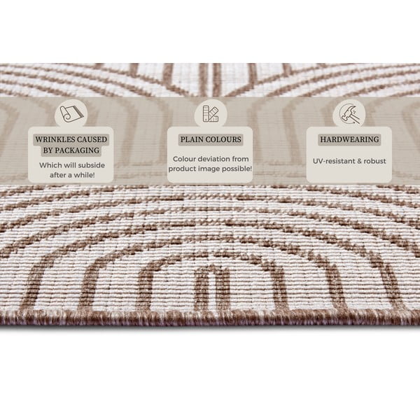 Pruun õuevaip 80x150 cm Pangli Linen - Hanse Home-image-4