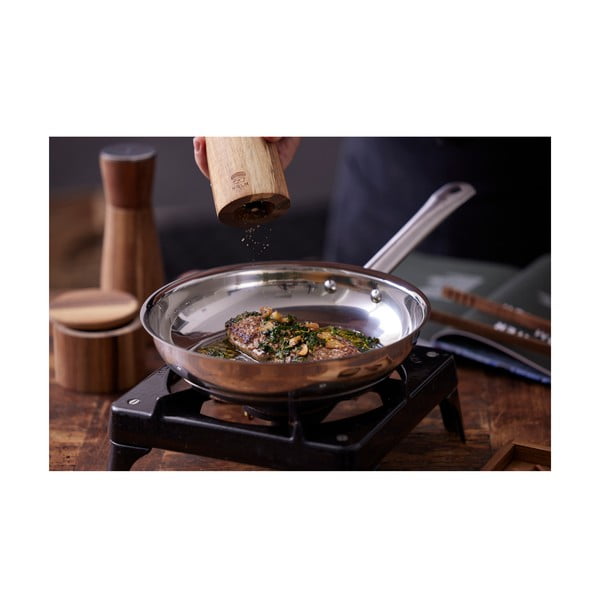 Roostevabast terasest pann ø 24 cm - Holm-image-2