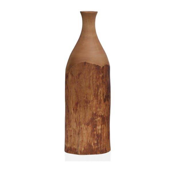 Dřevěná váza Mango, 35x13 cm