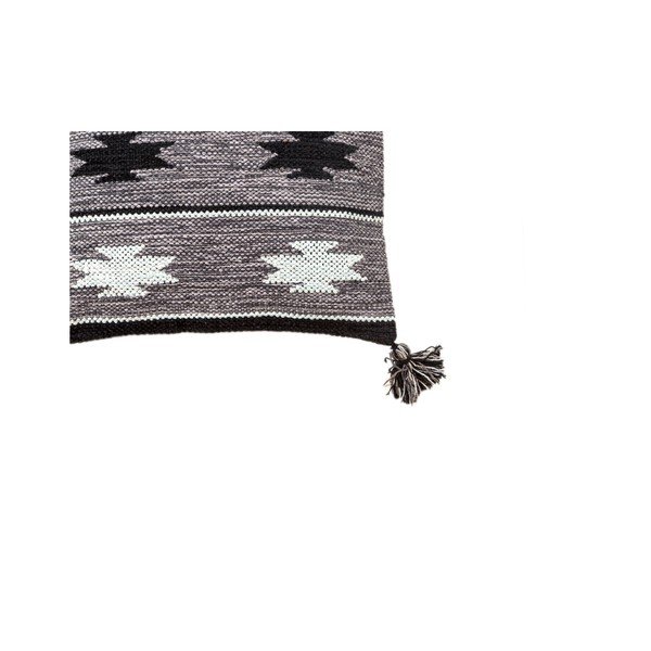 Šedý ručně tkaný polštář Navaei & Co Kalush Kilim, 45 x 45 cm-image-1