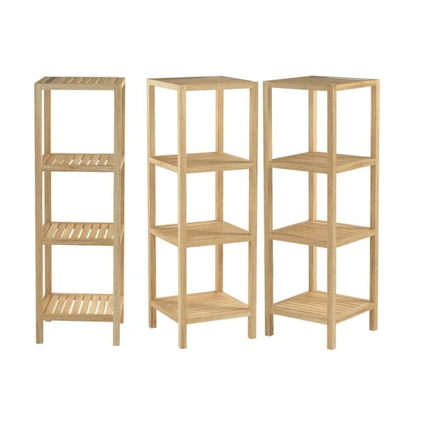 Pähklipuidust vannitoariiul 36x112 cm Norway – Wenko-image-2