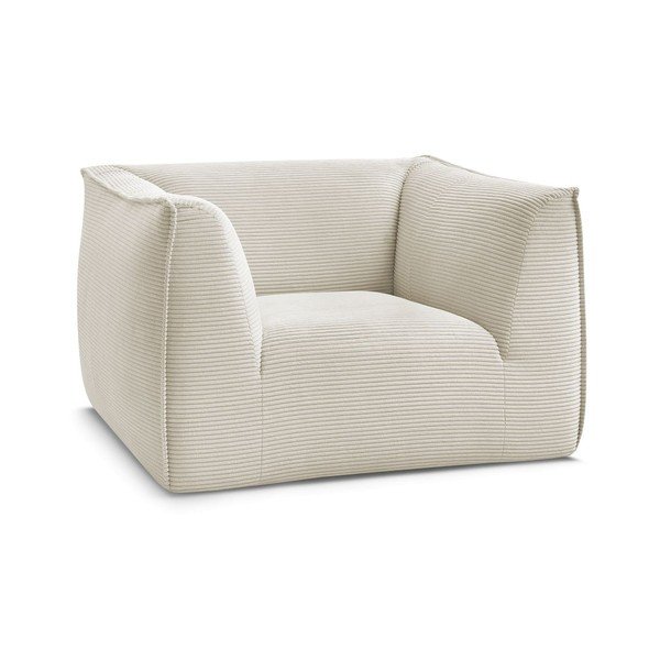 Beež kordvoodi tugitool Giorgia - Bobochic Paris