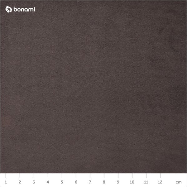Pruun-hall sametist pouf , ⌀ 60 cm Doria - Actona-image-4