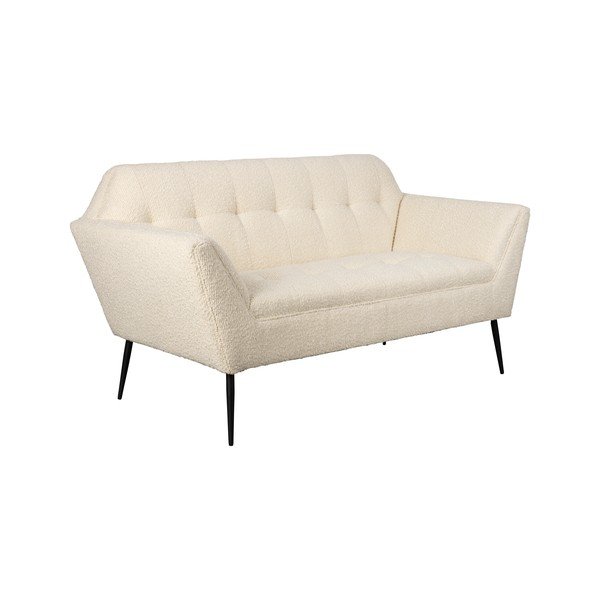 Kreem bukleekangast diivan 150 cm Kate - Dutchbone-image-2